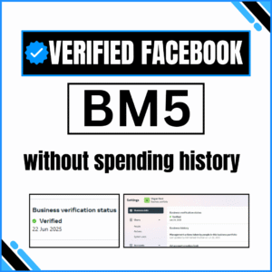 Verified Facebook Business Manager (BM5) – No Spending History We offer Verified Facebook Business Manager BM5 accounts with no previous spending history, making them ideal for advertisers who want a clean, high-trust setup ready for serious ad scaling. This BM5 is officially verified and properly prepared, allowing you to create multiple ad accounts, manage assets, and run Facebook ads with maximum stability and long-term reliability. ✅ Key Features: ✔️ Fully Verified Facebook Business Manager (BM5) ✔️ No Spending History (Clean BM) ✔️ High Trust Score ✔️ Suitable for High Budget Ads ✔️ Create Multiple Ad Accounts ✔️ Business Verification Completed ✔️ Agency & Brand Friendly Setup ✔️ Safe & Compliant Configuration 🚀 Why Choose a Verified BM5? A verified BM5 gives you: Higher ad account creation limits Better stability compared to unverified BMs Increased chances of scaling ads safely Long-term business advertising capability This is the preferred choice for agencies, brands, and professional media buyers.