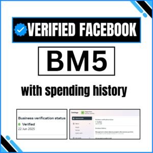 Verified Facebook BM5 with Spending History – Buy Verified Business Manager