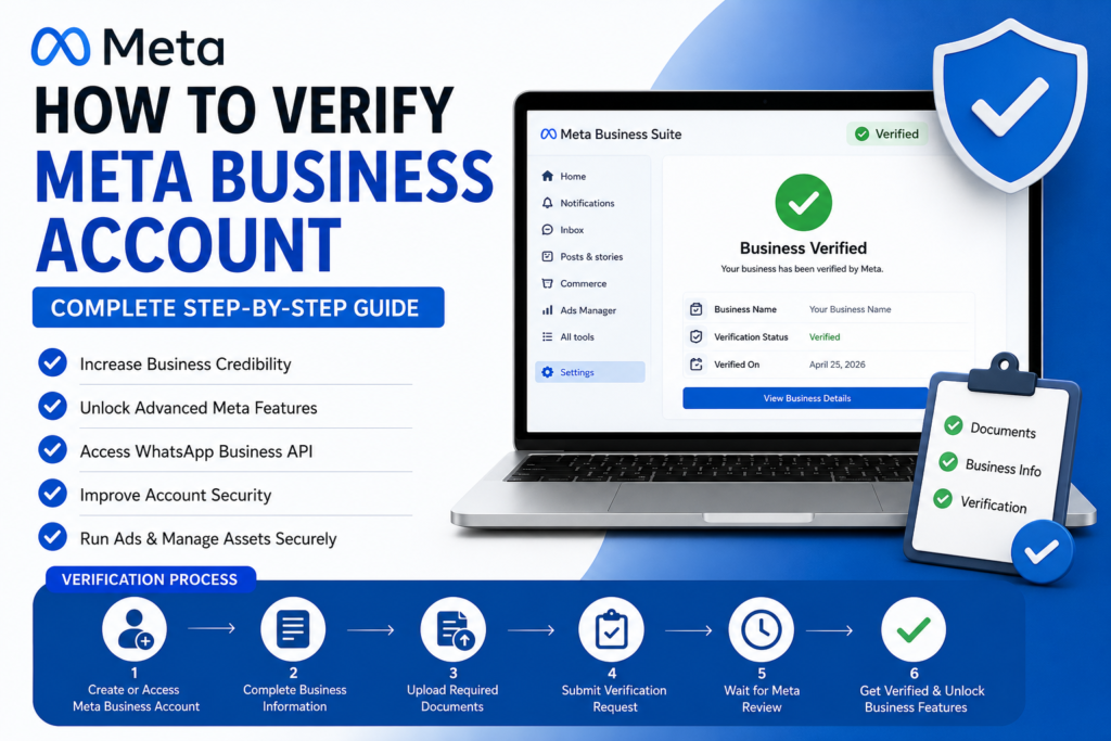 How to Verify a Meta Business Account (Complete Guide 2026)