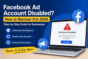 Facebook Ad Account Disabled? How to Recover It (2026 Guide)